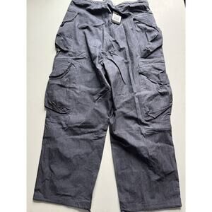 Entire Studios Ink Blue Gocar Cargo Baggy Pants Size XXL